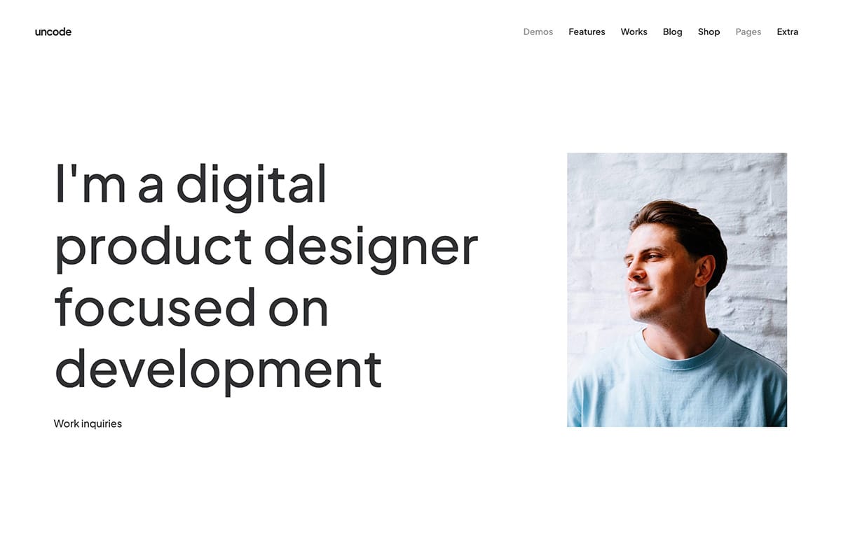 Portfolio WordPress Theme